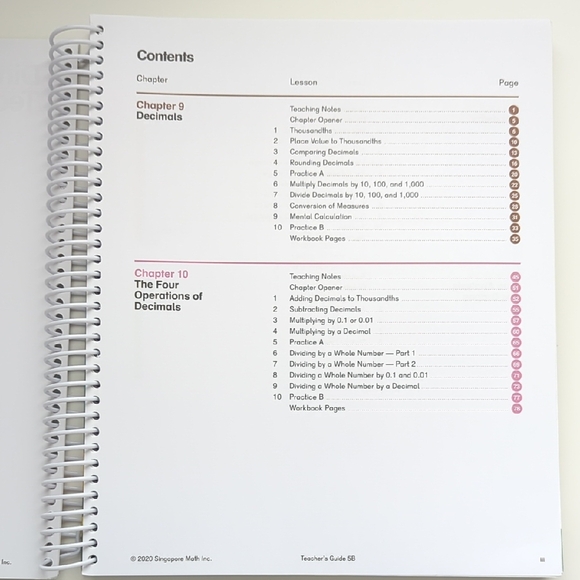 Dimensions Math Teacher’s Guide 5B - Picture 6 of 10